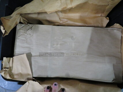 One Lot Of Brown Paper Bags.