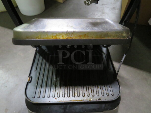 One Cuisinart Smokeless Contact Griddler. Model# GR-6S. 120 Volt. $129.99 - Image 2 of 2