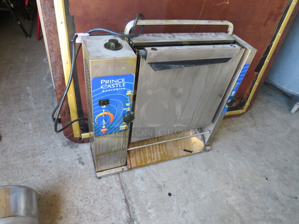One Prince Castle Slimline Toaster. Model# 297-T12PHH. 115 Volt. 25X8X26 - Image 2 of 2