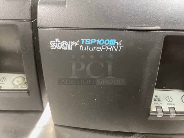 Working! Star Micronics® TSP100III TSP143IIIW GRY US Direct Thermal Receipt Printer, USB/Wireless LAN, Gray - Image 3 of 7