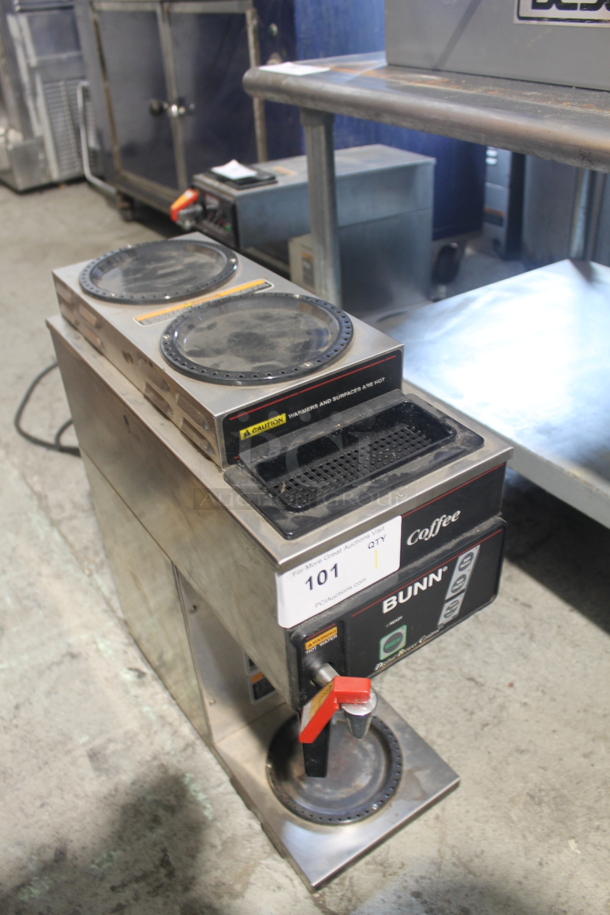 Bunn CDBCFP20 Commercial Stainless Steel Electric Countertop Coffee Brewer With 3 Warmers. 120V, 1 Phase. - Image 2 of 4