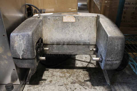 Metal Commercial Countertop Meat Tenderizer. Missing Blade. Tested and Working!