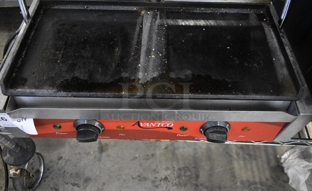 Avantco 177P85S Stainless Steel Commercial Countertop Double Panini Press. 120 Volts, 1 Phase. Tested and Working! - Image 4 of 8