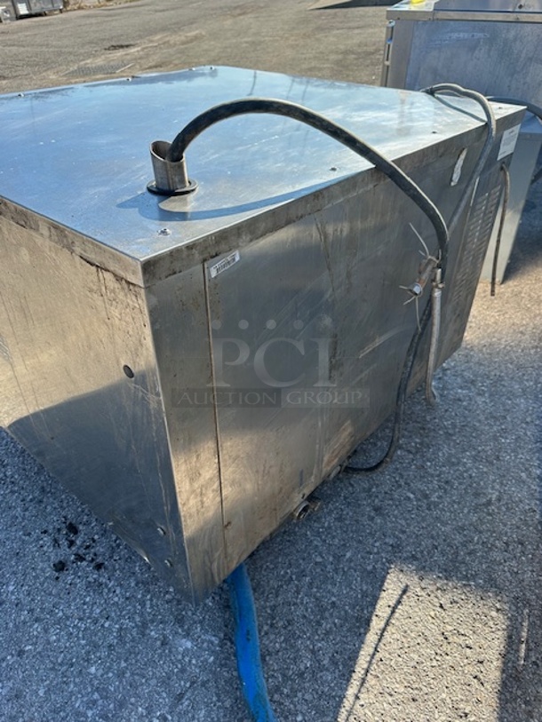 One WORKING Alto Sham Combi Smoker, With A 240-480 #Y120 Step Up Or Step Down Transformer And Disconnect. Model# 7.14ESI/SK. 440-480 Volt. 3 Phase. 44X40X34 - Image 4 of 6