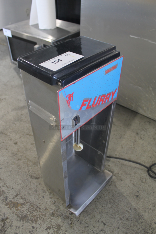 Vita-Mix VM-0800 Commercial Stainless Steel Electric Countertop Single Head Drink Mixer. 115 Volt. Tested and Working!
 - Image 2 of 4