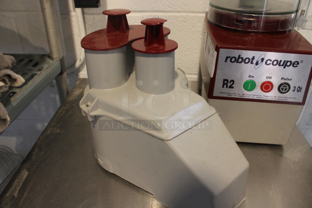Robot Coupe R2NCLR Metal Commercial Countertop Food Processor w/ Bowl, Continuous Feed Head and S Blade. 120 Volts, 1 Phase. Tested and Working! - Image 5 of 6