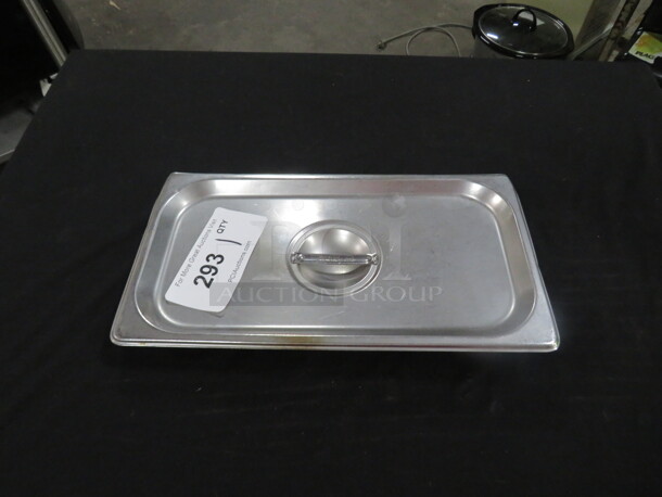One 1/3 Size Stainless Hotel Lid. - Image 1 of 1