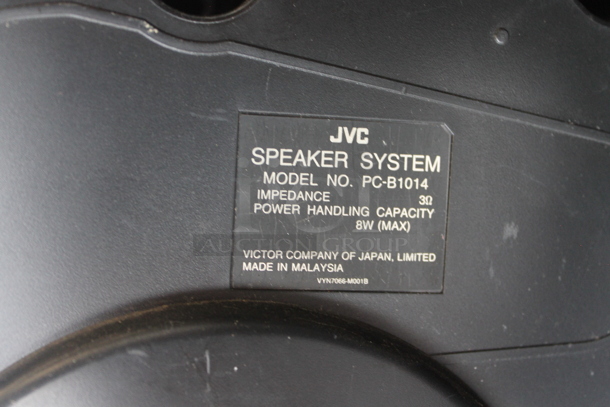 2 JVC PC-B1014 Speakers. 2 Times Your Bid! - Image 5 of 5
