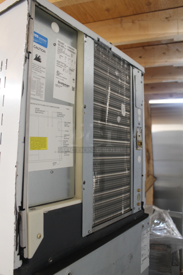 BRAND NEW SCRATCH AND DENT! 2023 Scotsman MC0322MA-1A Prodigy Elite Series Stainless Steel Commercial Medium Cube Ice Machine with Dispense. 356 lb. 115 Volts, 1 Phase. - Image 9 of 12