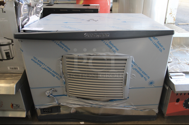 BRAND NEW SCRATCH AND DENT! 2022 Scotsman C0330MA-1E Stainless Steel Commercial Ice Head. 115 Volts, 1 Phase.   - Image 1 of 5