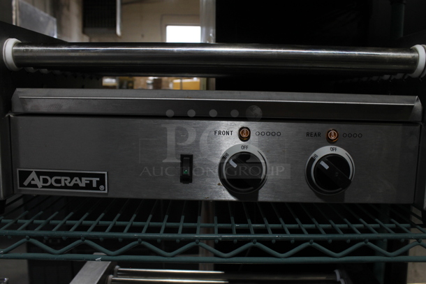Avantco RG-09 Stainless Steel Commercial Countertop Hot Dog Roller. 120 Volts, 1 Phase. Tested and Working! - Image 2 of 3