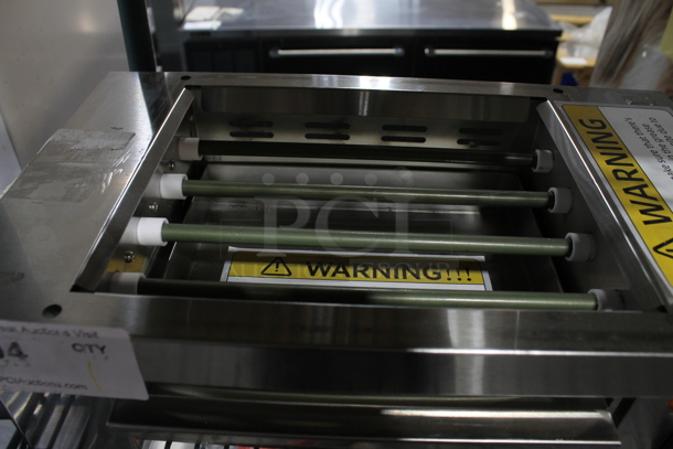 BRAND NEW SCRATCH AND DENT! 2022 Hoocoo IBG-18 Stainless Steel Commercial Countertop Electric Powered Barbecue BBQ Grill. 110 Volts, 1 Phase. Tested and Working! - Image 2 of 5