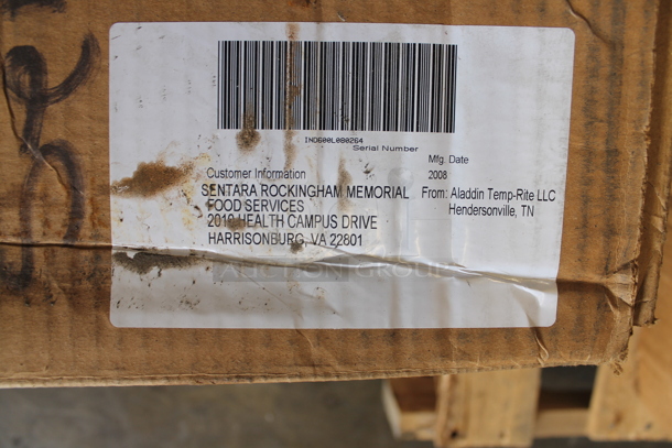 BRAND NEW IN BOX! Aladdin Temp-Rite IND600 Stainless Steel Commercial Countertop Heat on Demand Ultra Warmer. 208 Volts, 3 Phase. Goes GREAT w/ Lot 195!  - Image 3 of 6