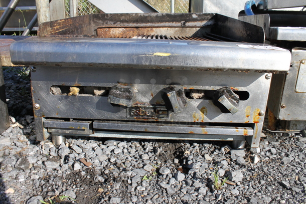 Asber Stainless Steel Commercial Countertop Gas Powered Charbroiler Grill. - Image 2 of 5