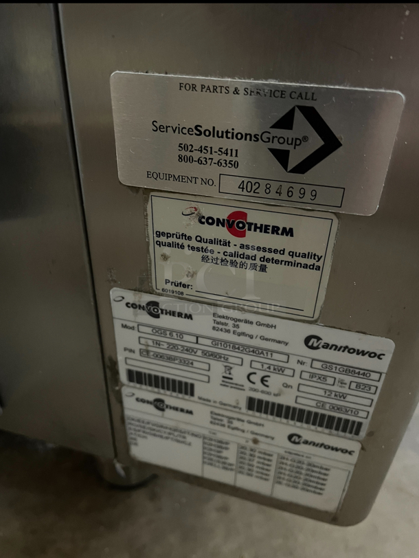 Convotherm Combi Oven Natural Gas /w stand
 - Image 3 of 6