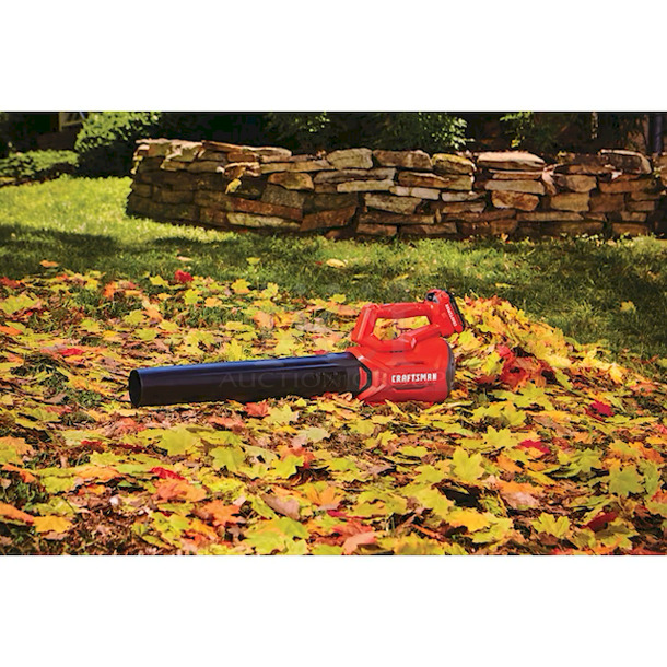 All New, All Craftsman CRAFTSMAN V20 Brushless 2-Piece 20-Volt Max Cordless Power Equipment Combo Kit – 13” Weed Wacker, String Trimmer & Blower Combo Kit (With Battery & Charger) 10x Your Bid - Image 8 of 12