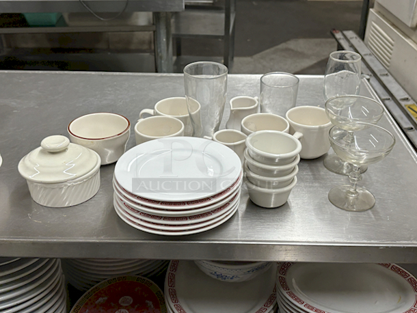 ALL-4-ONE Set Of Dishes, Cups, Glasses, Bowls and Containers.  - Image 2 of 3