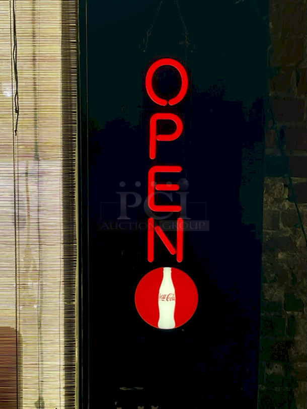 Coca-Cola Open Sign - Image 1 of 1