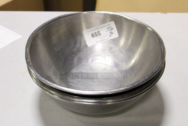 Stainless Steel Mixing Bowl, 14-1/2" x 5". 3x Your Bid - Image 2 of 2