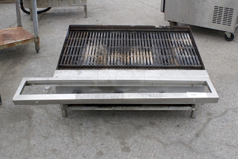 36" Charbroiler, Natural Gas. In Working Order. 