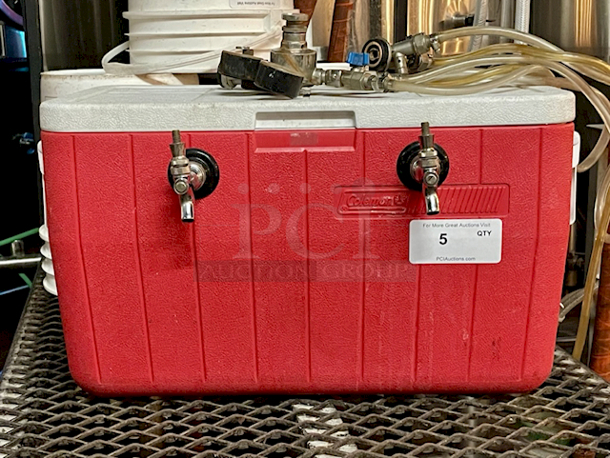 Complete 2-Tap Jockey Box With Cold Plate. - Image 1 of 6