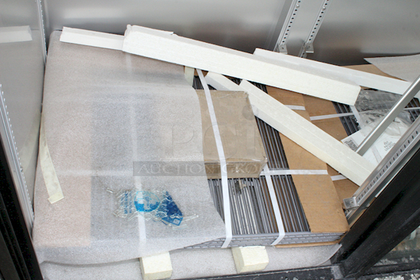BRAND NEW SCRATCH & DENT! True TSD-47G-HC-LD 54 1/8" Sliding Glass Door Reach-In Refrigerator with LED Lighting, 115v. TESTED! IN WORKING ORDER! The Glass For The Left Door Is Missing. 54 1/8 x 29 5/8 x 84 1/2 - Image 4 of 8
