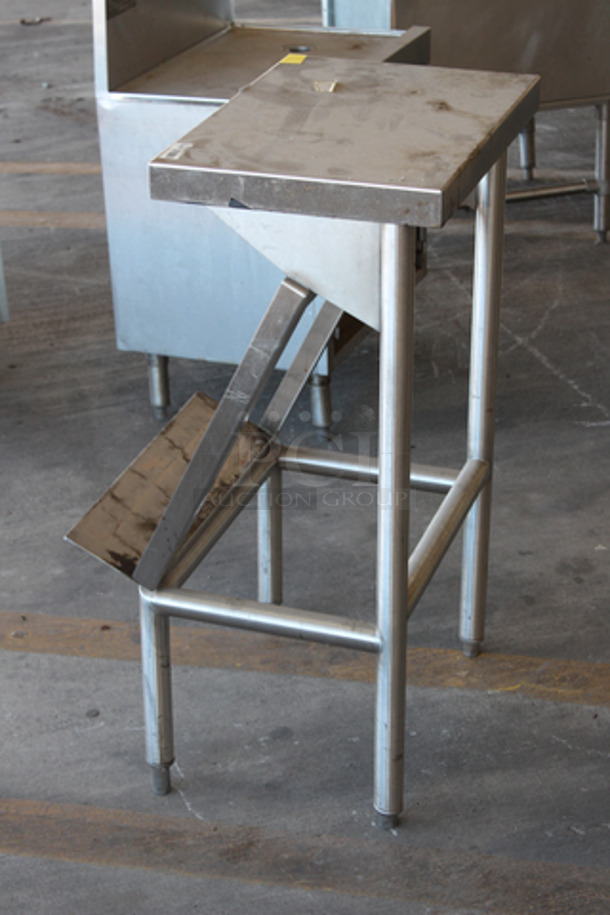 Stainless Steel Glass Rack Holder.  - Image 3 of 3