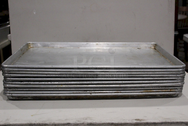 HUGE LOT! Vollrath 9001 Wear-Ever Full Size 16 Gauge 18" x 26" Wire in Rim Aluminum Bun / Sheet Pan
18x25-1/2x1	
10x Your Bid
 - Image 3 of 5
