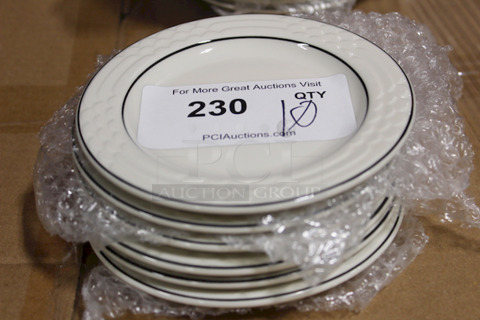 AMAZING! New Sterling China 21 Bread And Butter Dishes, 6-1/4". 10x Your bid