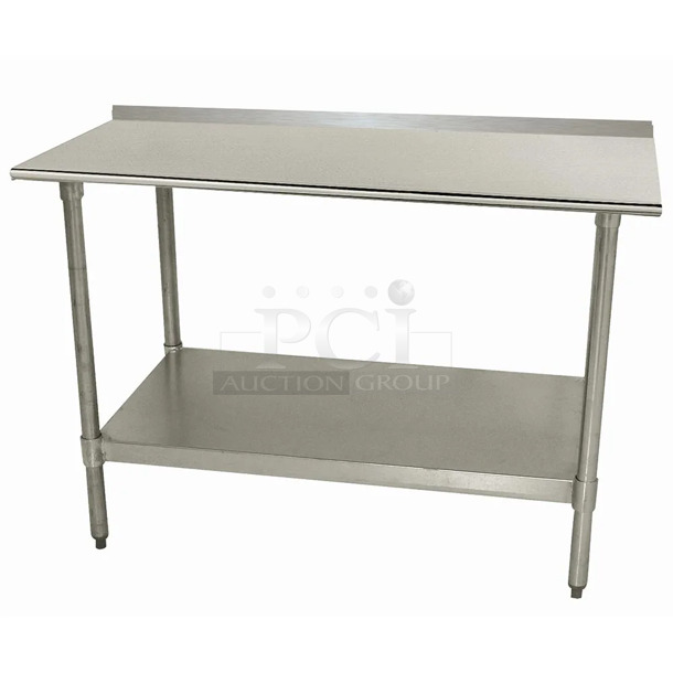 3 Boxes of NEW Advance Tabco TTF-308 Tables. Stock Picture Used For Gallery. 3 Times Your Bid! - Image 1 of 6