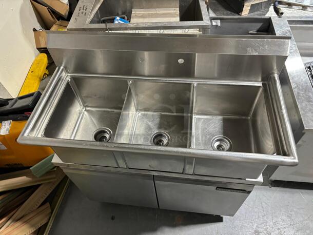 Universal - 47" Three Compartment Sink 
 - Image 3 of 6