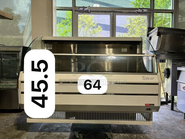Turbo Air 63 1/4" Horizontal Open Air Cooler w/ (3) Levels, 115v
 - Image 7 of 8