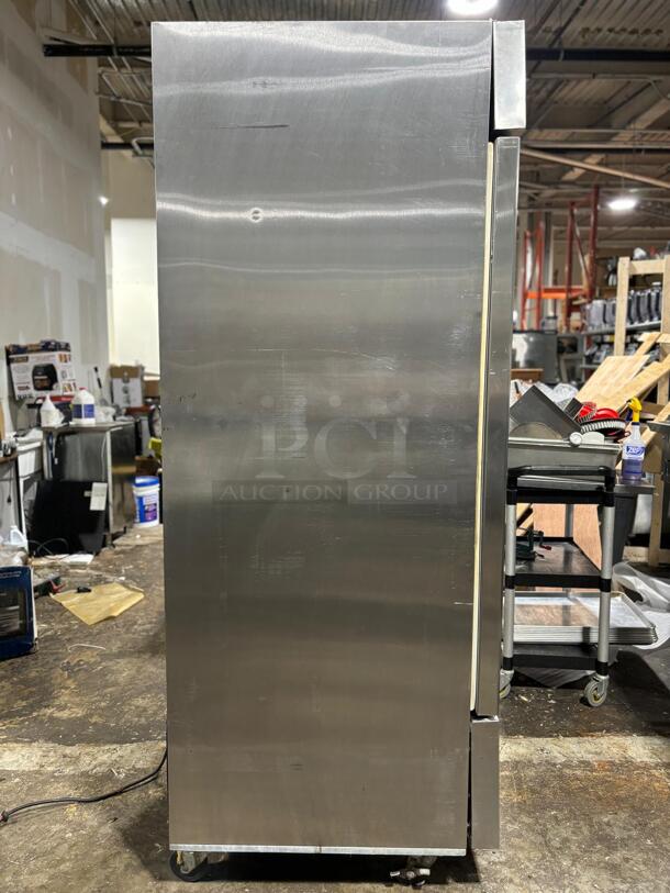 Stainless Steal Migali G3 One Door Reach-In Refrigerator
 - Image 4 of 5