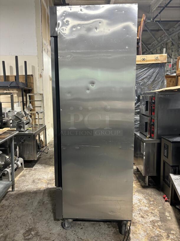 True T-35 40" Stainless Steel Reach-In Two Section Solid Swing Door Refrigerator, Silver
 - Image 4 of 6
