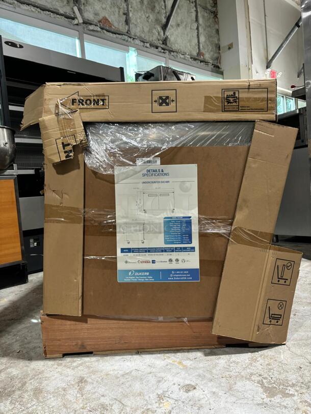 BRAND NEW IN BOX Dukers Undercounter Refrigerator in Stainless Steel DUC48R
 - Image 3 of 6