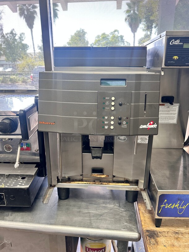 Schaerer Ambiente 15 SO Super Automatic COMMERCIAL Espresso Machine 220 Volt Tested and Working! - Image 1 of 7