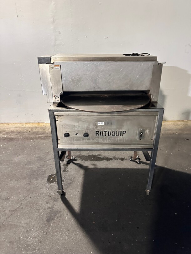 Rotoquip Roti Naan Pita Bread Machine Oven -NON Certified - Gas Working