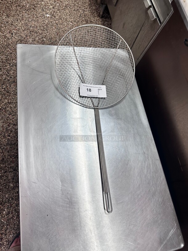 Commercial 24 inch Strainer With Handle NSF  - Image 3 of 4