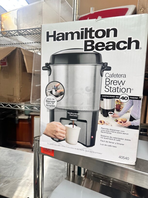 New! Hamilton Beach Brew Station 40 Cup Coffee Urn - Image 4 of 5