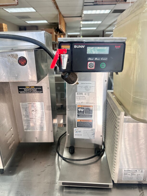 Excellent Condition Bunn Axiom DV-APS Airpot Coffee Brewer 115 Volt Tested and Working - Image 2 of 5