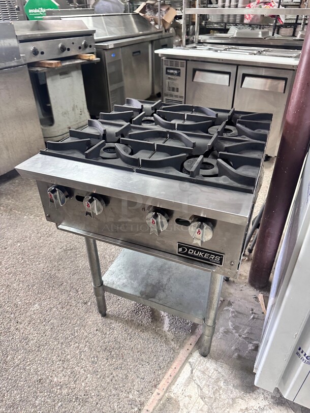 Fully Refurbished Commercial Heavy Duty Gas 4 Buner Tested and Working  - Image 3 of 4
