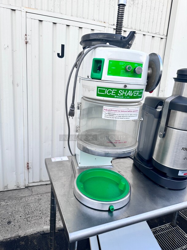 Late Model Hatsuyuki HF-500E Commercial Heavy Duty Block Ice Shaver - 120V NSF Tested and Working - Image 1 of 8