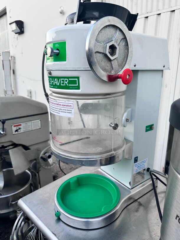 Late Model Hatsuyuki HF-500E Commercial Heavy Duty Block Ice Shaver - 120V NSF Tested and Working - Image 6 of 8