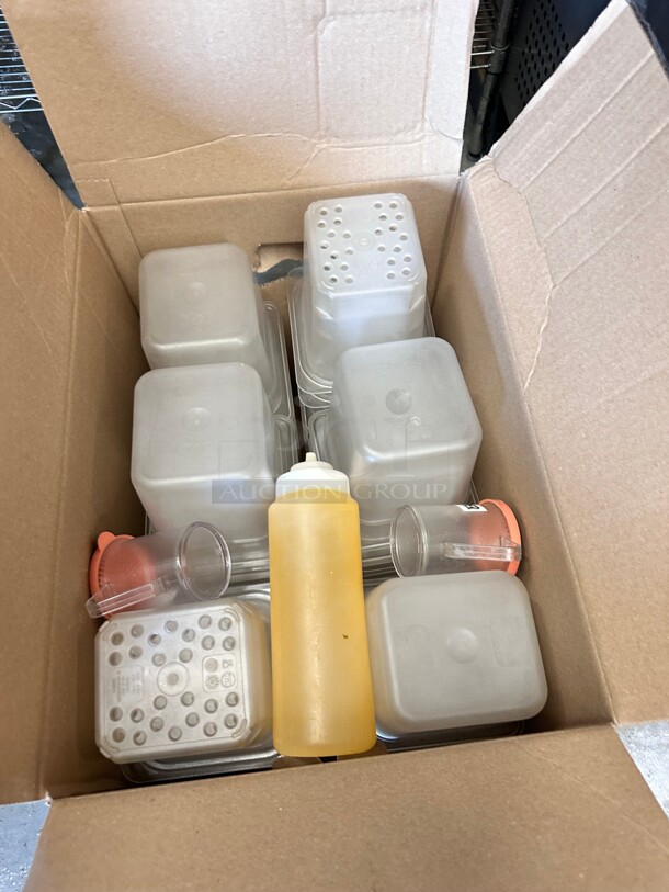 One Lot Of Clear Plastic Containers - Image 2 of 5