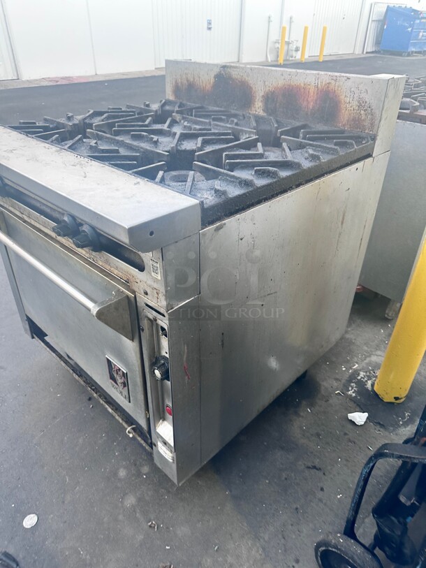 Wolf Commercial Gas 6 Burner With Oven - Image 5 of 6