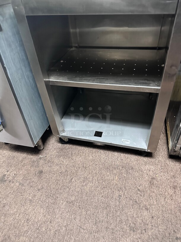 Commercial Stainless Steel Work Table With Shelve and Castes NSF - Image 4 of 7