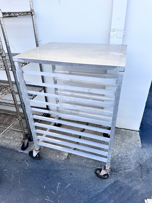 Commercial Stainless Steel Half Size Speed Rack  - Image 4 of 8