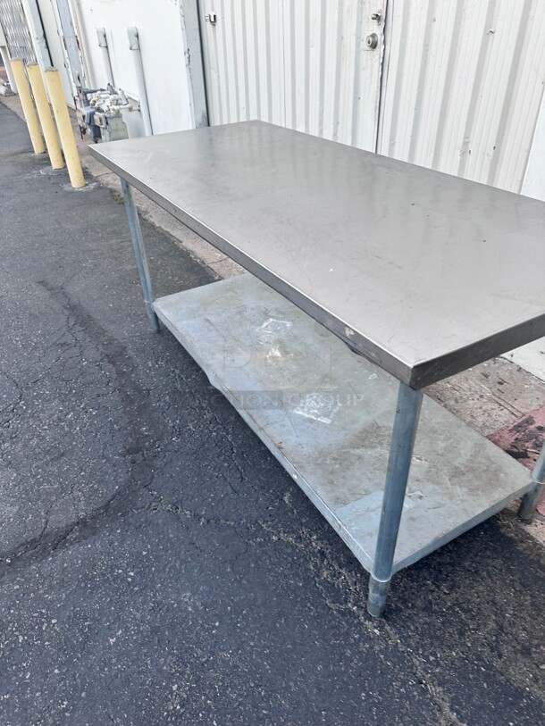 Commercial 60 inch Stainless Steel Work Table With Under Shelve NSF - Image 4 of 7