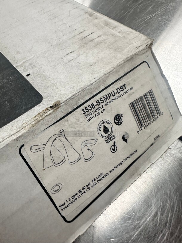 New Delta Lahara Commercial Bathroom Faucet Includes Lifetime Warranty - Image 3 of 7