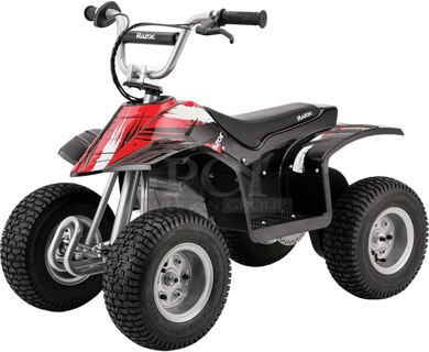 NEW! NEVER USED! Razor Dirt Quad - 24V Powered Ride-on, 12" Knobby Tires, up to 8 mph, Electric 4-Wheeler for Kids 8+